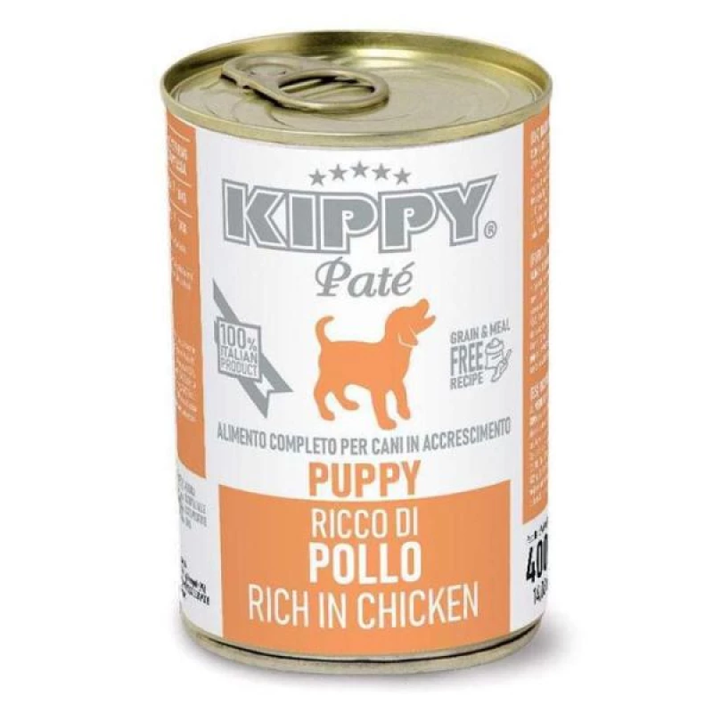 boite-kippy-dog-puppy-poulet-400-gr