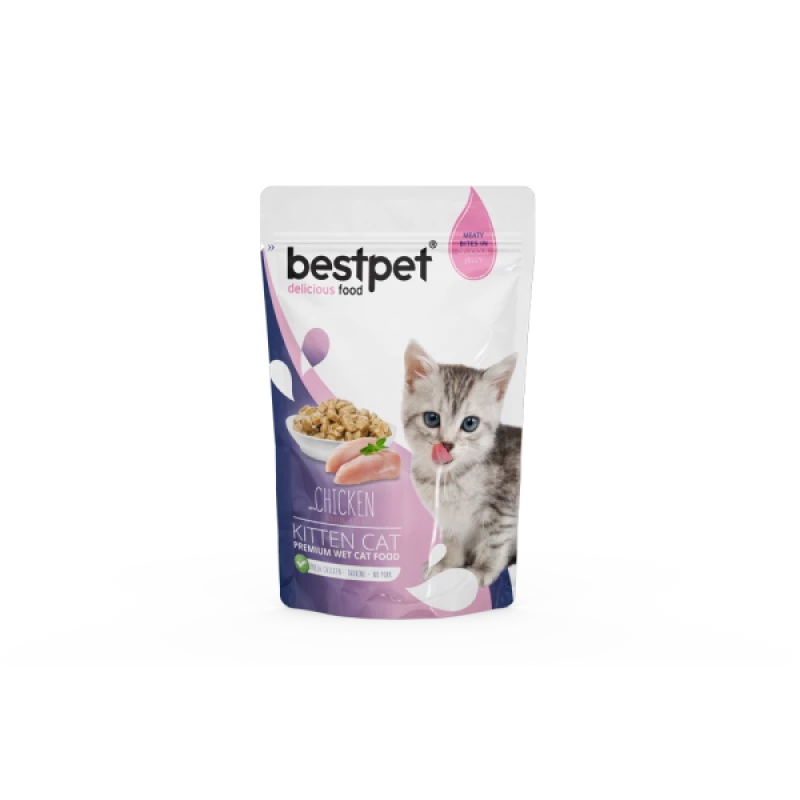 pochon-bestpet-chaton-kitten-poulet-85gr