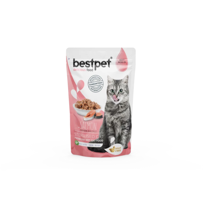 pochon-bestpet-chat-sterilise-salmon-85gr